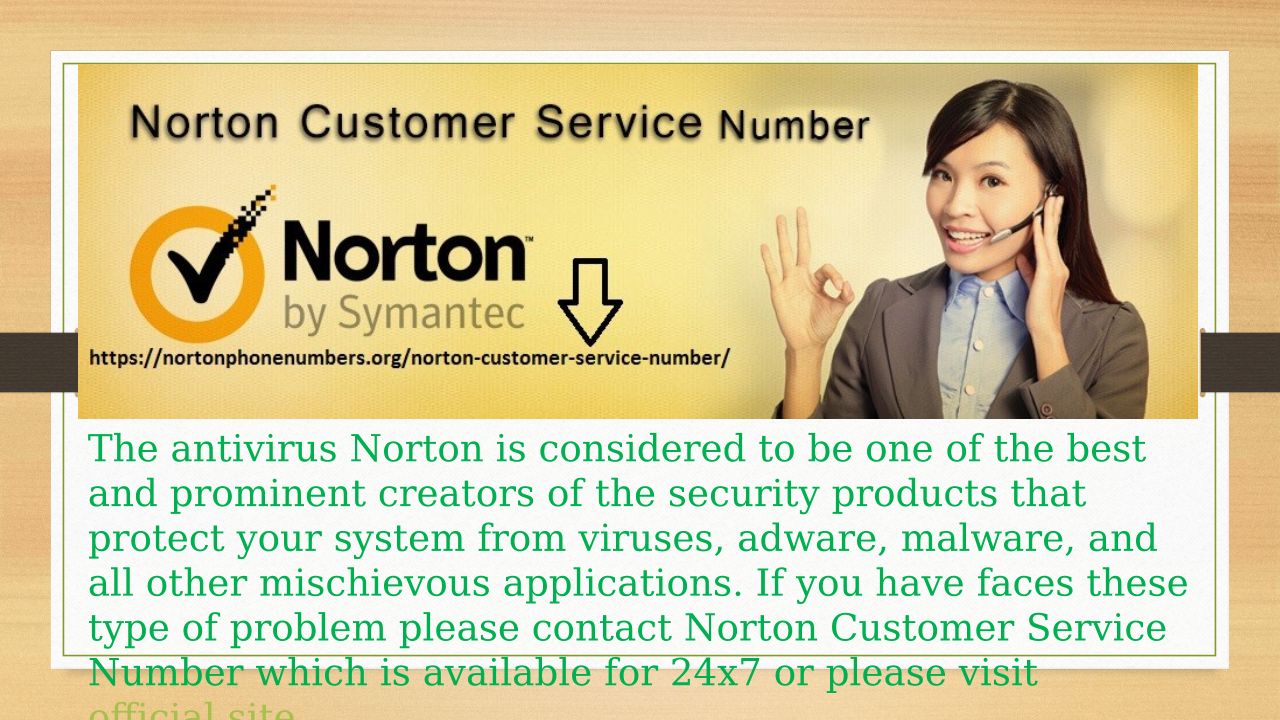 Norton Customer Support Available For Customer