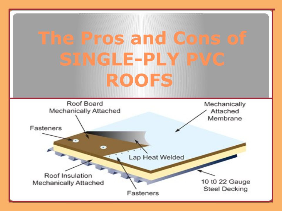 The Pros And Cons Of SINGLEPLY PVC Roofs