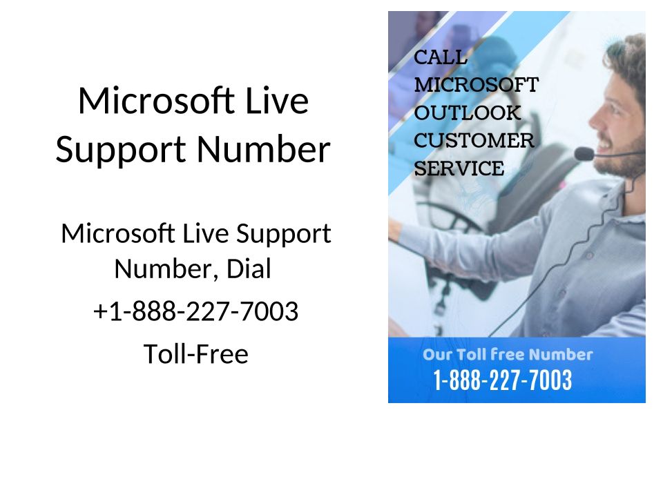 microsoft support live person