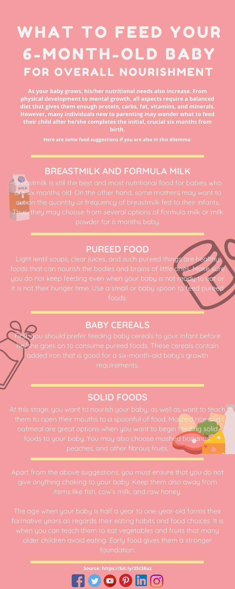 What To Feed Your 6-Month-Old Baby For Overall Nourishment