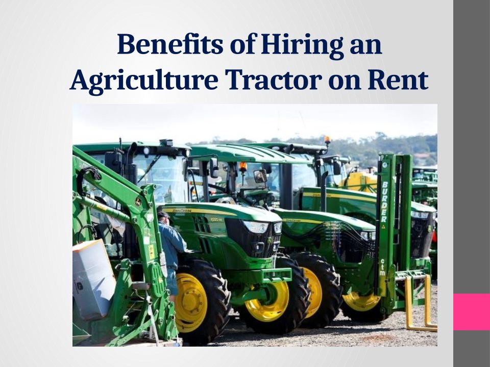 tractor hiring business plan pdf