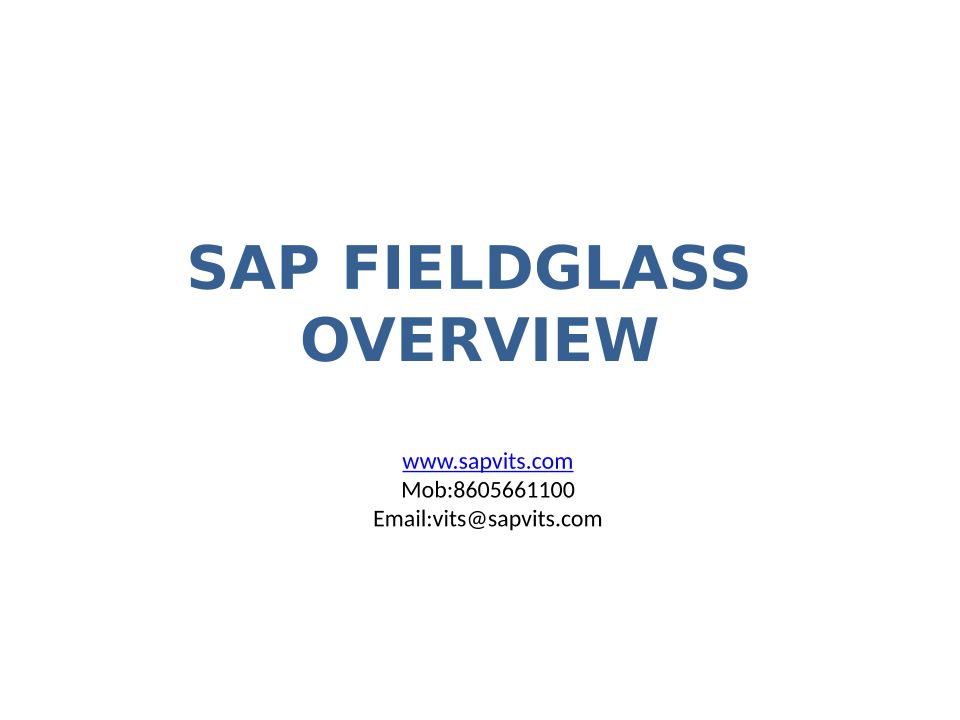 sap fieldglass login page