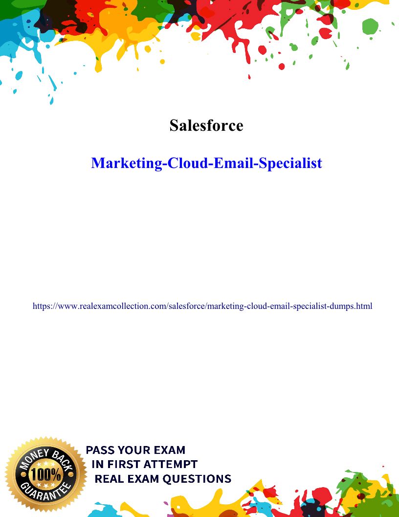 Guaranteed Marketing-Cloud-Email-Specialist Questions Answers