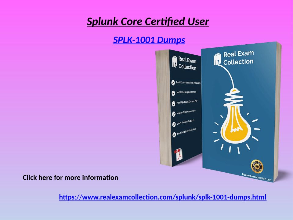 2020 Latest SPLUNK SPLK-1001 Exam Questions - SPLK-1001 Dumps