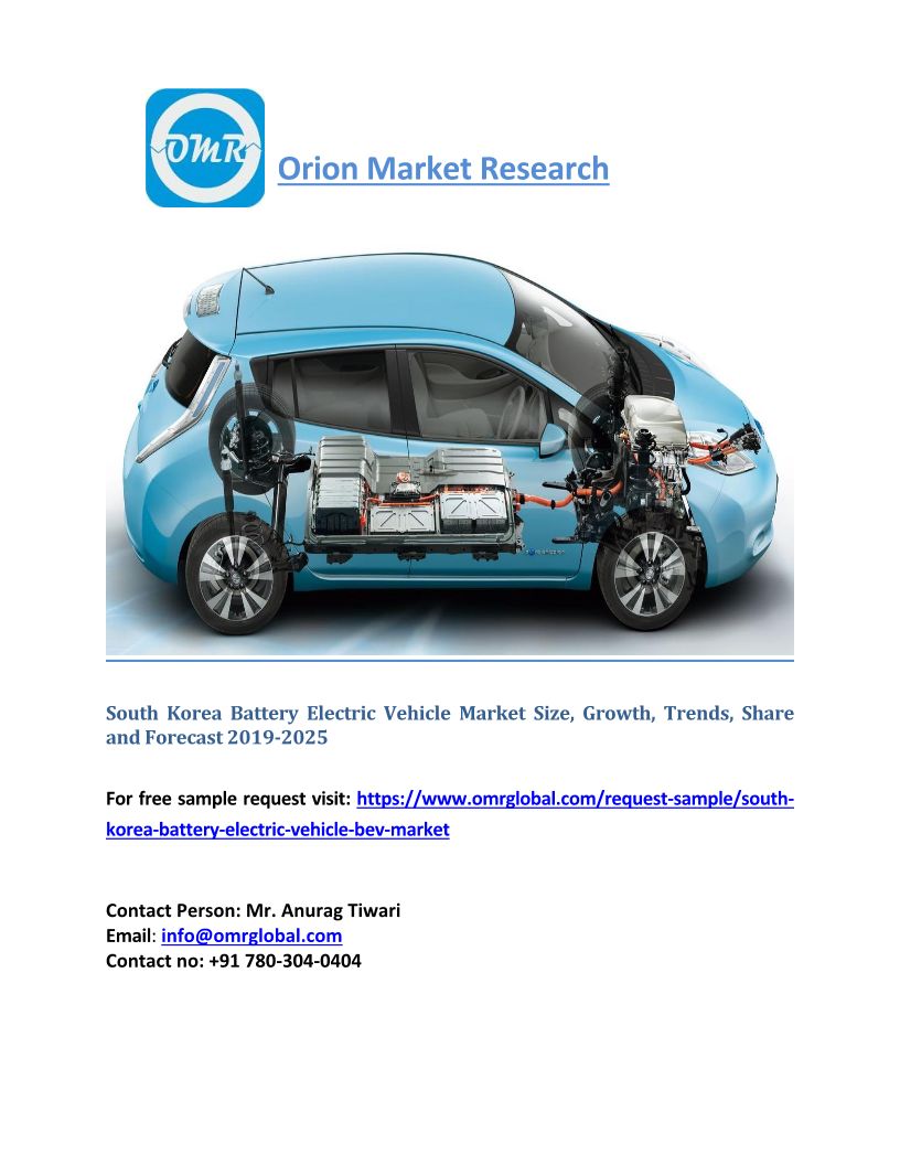 South Korea Battery Electric Vehicle Market Size, Growth, Trends, Share