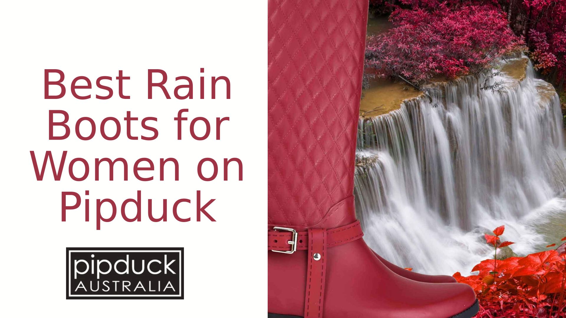Best Rain Boots For Women On Pipduck