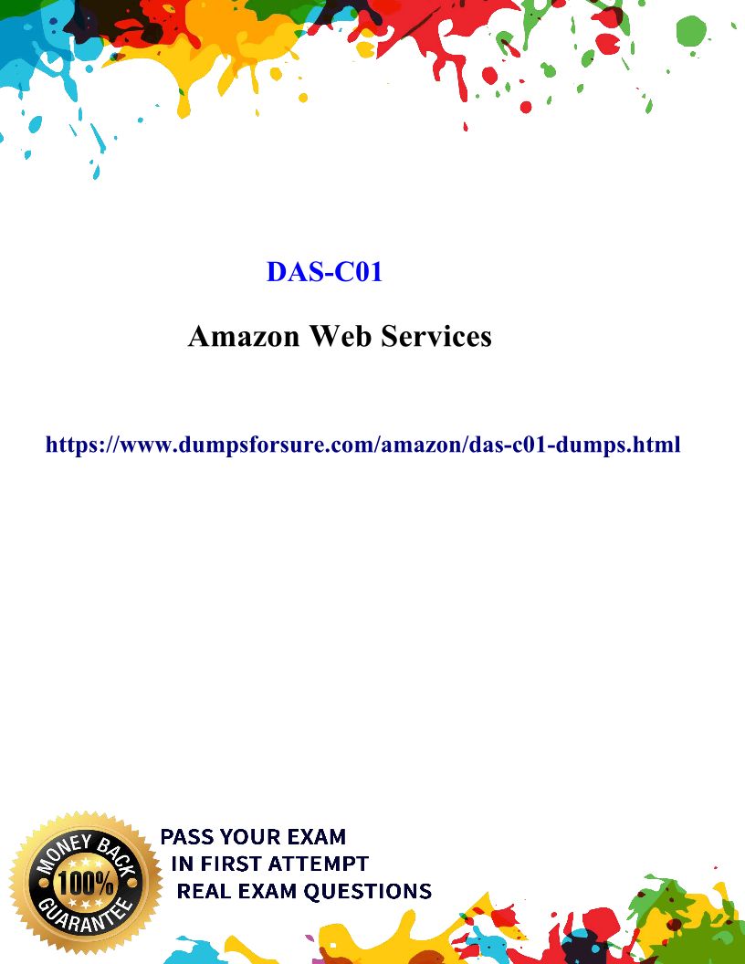 New DAS-C01 Dumps Pdf