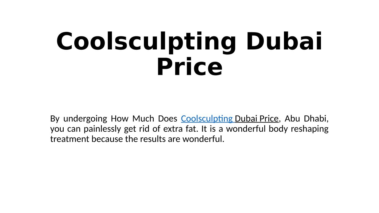 coolsculpting-dubai-price