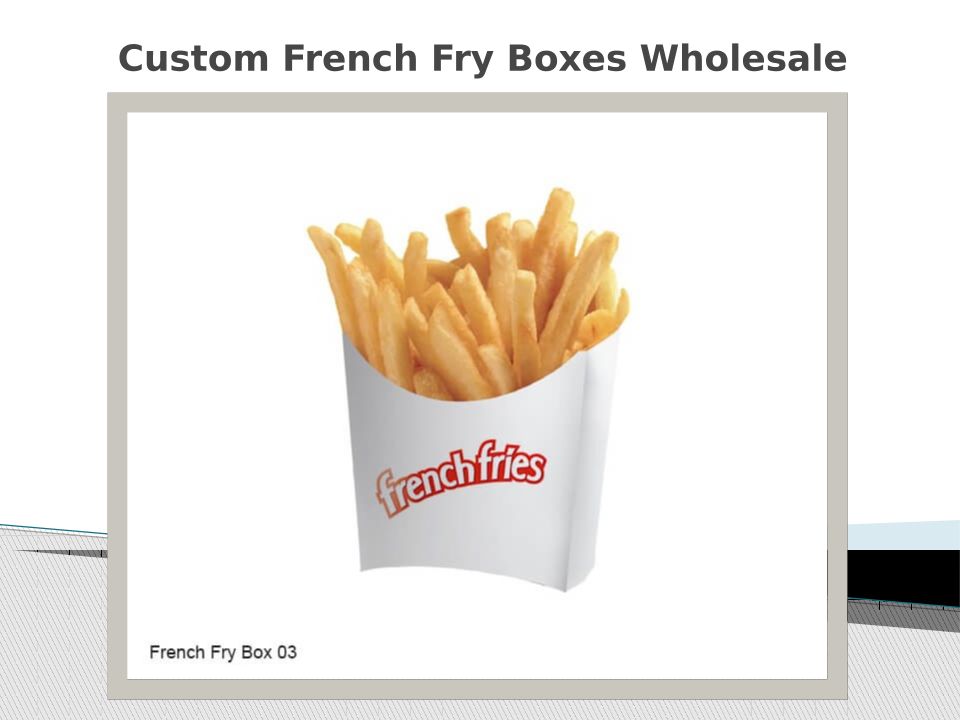 Custom French Fry Boxes – BMD Packaging