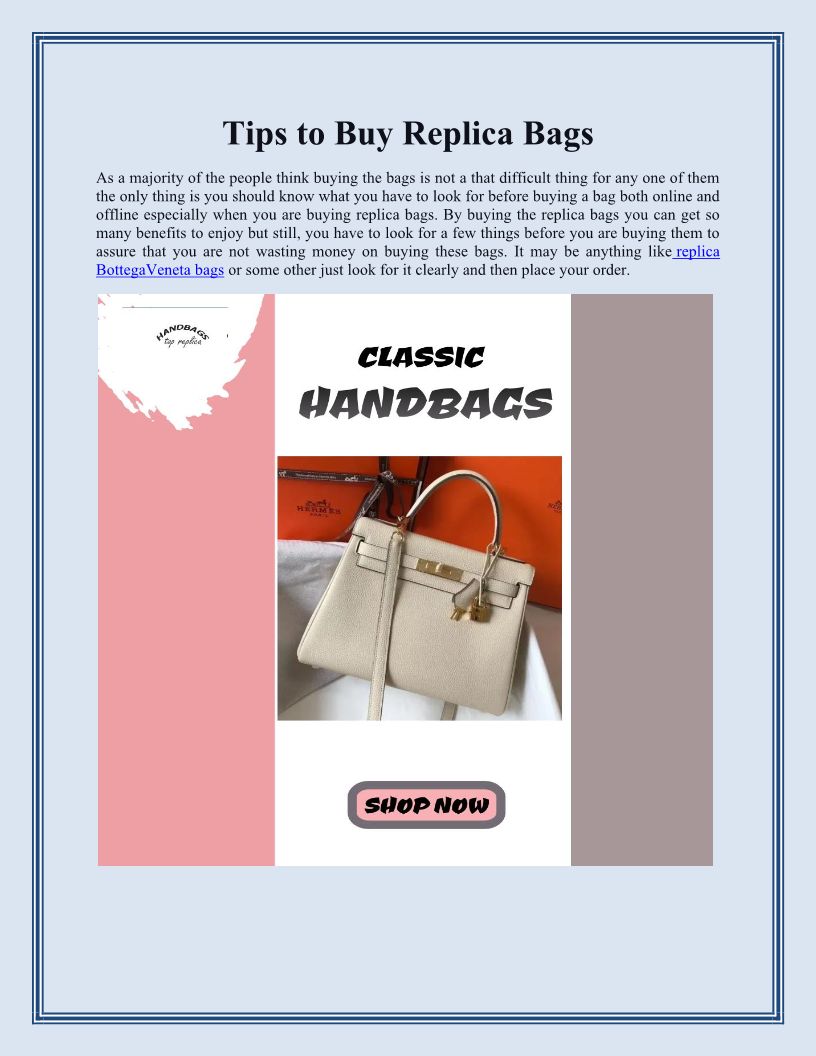 Buy replica online bag