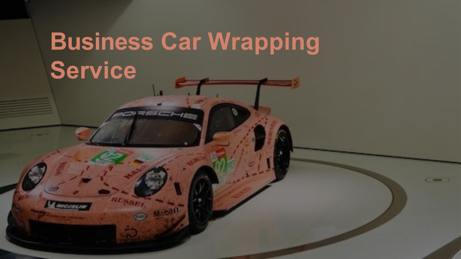 Business Car Wrapping Service