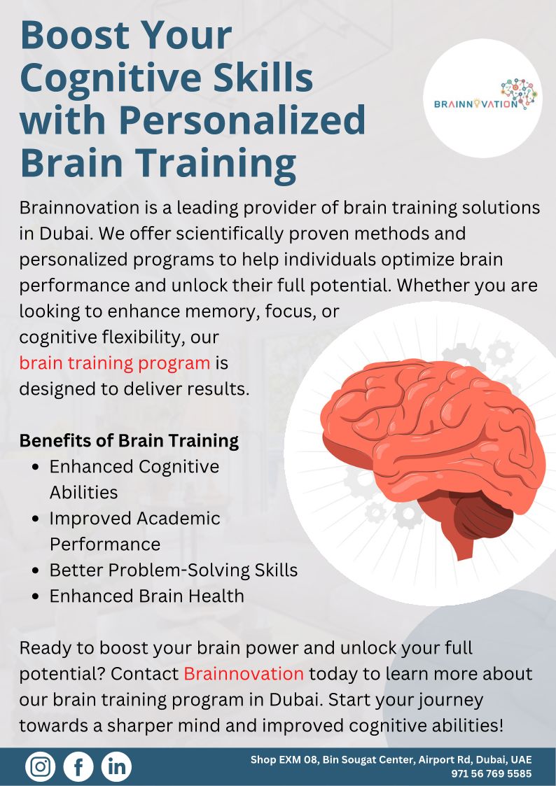 Brain Training in Dubai - Enhance Cognitive Abilities				