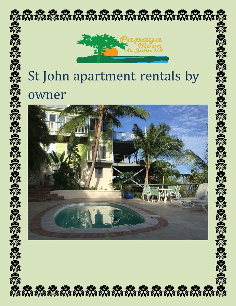 St John Apartment Rentals By Owner